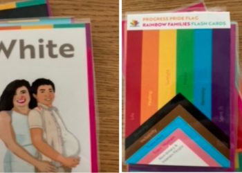 North Carolina Preschool Under Fire For Using Flash Cards Featuring Pregnant Man to Teach Kids Colors