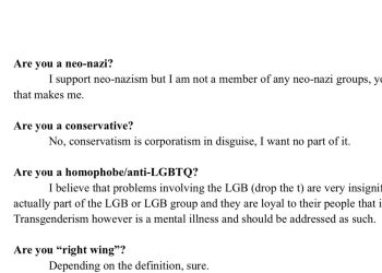 Buffalo Shooter Described Himself as Left-Wing, Trashed Conservatism