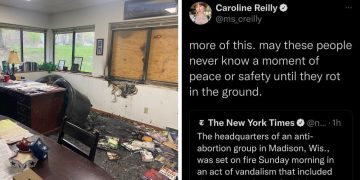 BREAKING: Left-wing journalist calls for more violence against pro-life groups