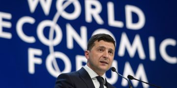 Zelensky Davos