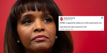 MSNBC targets Kathy Barnette for peacefully attending Trump rally on Jan 6