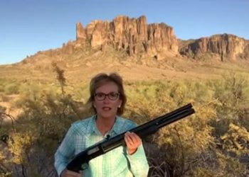 Sweet Grandma With A Shotgun Seeks Your Vote – Tyranny Must Never Be Allowed To Thrive [VIDEO]