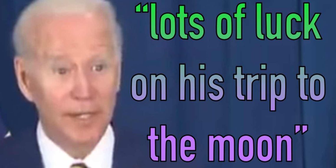 Biden tried to dunk on Elon by, I kid you not, reminding us that Elon builds freaking cool spaceships