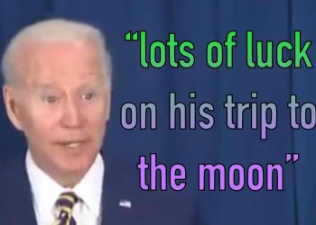 Biden tried to dunk on Elon by, I kid you not, reminding us that Elon builds freaking cool spaceships