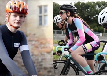 Biological males win top two spots in women's cycling event