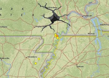 Over 8 earthquakes struck on the New Madrid fault this week