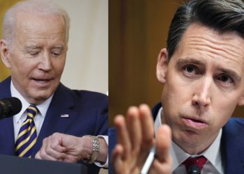 Josh Hawley Calls for Biden to ‘Step Down Now’