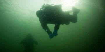 Fire department divers helped this woman find her wedding ring after she put in in her husband's pocket and then he went for a swim ��