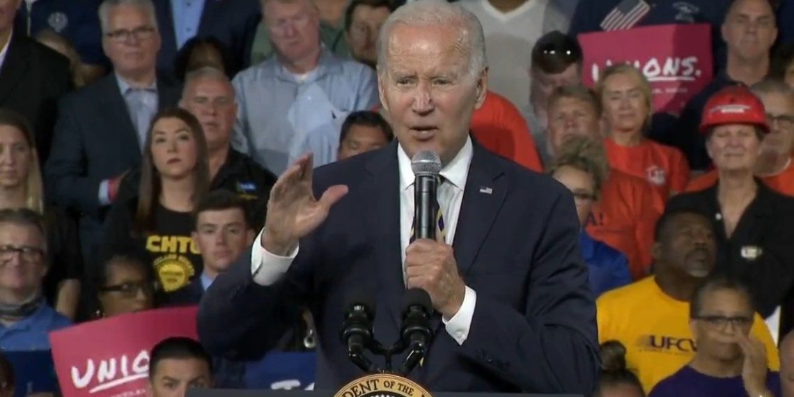 Biden Attacks Trump, Claims Republicans are Blocking His Effort to Lower Gas and Food Prices in Unhinged Ohio Speech (VIDEO)