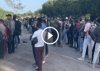 More than 200 Illegals Captured Saturday Night in Eagle Pass