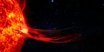 ‘Full-Halo’ Solar Storm from Tsunami on Sun Surface Headed for Earth