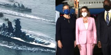 U.S. Deploys Warships as Pelosi Lands in Taiwan