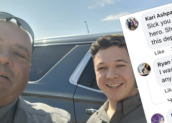 Police refuse to apologize to woke mob over Kyle Rittenhouse photo, edits Facebook post to trigger mob more