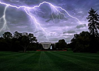 Multiple people left in critical condition after lightning strike outside the White House