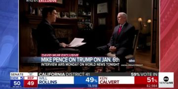 Pence Stabs Trump In The Back Again, Claims His Rhetoric Put His Family In Danger
