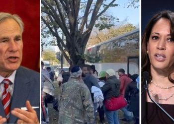 BREAKING: Texas sends 2nd busload of illegal border-crossers to Kamala Harris' house