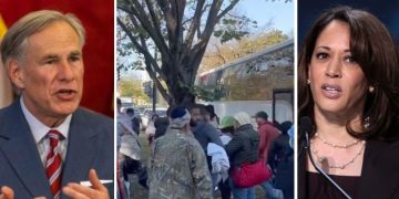 BREAKING: Texas sends 2nd busload of illegal border-crossers to Kamala Harris' house