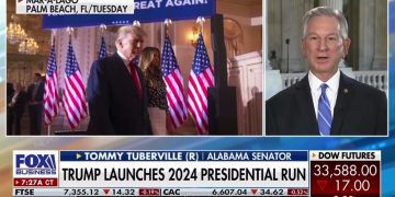 Senator Tommy Tuberville asked if He Will Support Donald Trump: “100%… He Had this Country Going in the Right Direction” (VIDEO)