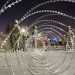 Texas National Guard Builds 2 Miles of Razor Wire Border Fencing near El Paso