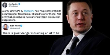 Elon Musk warns there's 'great danger in training AI to lie' after ChatGPT prohibited from promoting fossil fuels