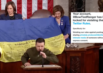 Ukrainian bots blamed for mass Twitter suspension of accounts criticizing Zelensky's visit to Congress