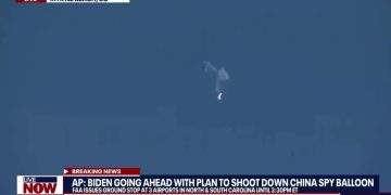 Spy Balloon Shot Down