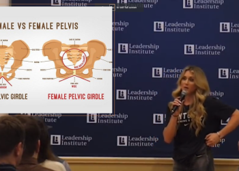 Riley Gaines schools anthropologist on differences between men and women