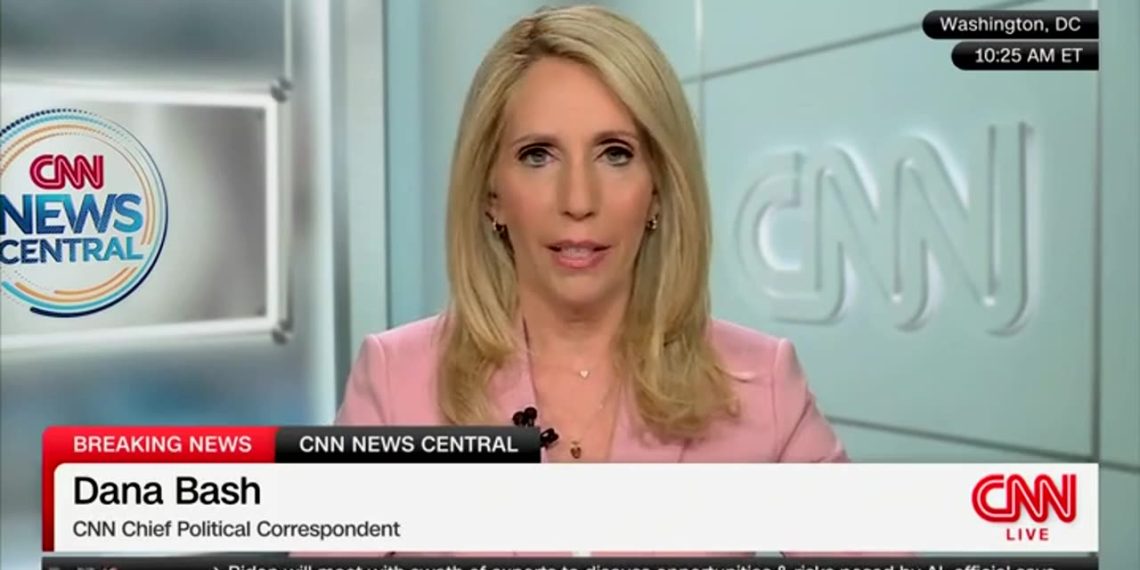 CNN’s Dana Bash Claims ‘There Is No Evidence’ of Legal Double Standard After Hunter Skips Jail Time in DOJ Deal