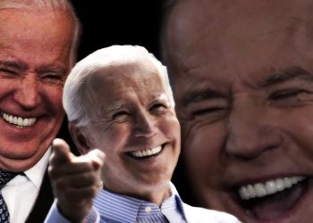 Biden Laughing