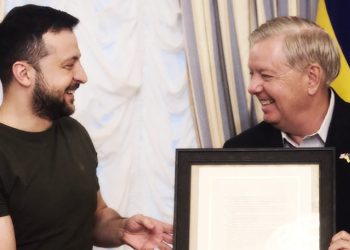 Volodymyr Zelensky Lindsey Graham
