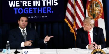 Trump DeSantis