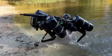 'Terminator' Robot Dog Now Equipped With Amphibious Capabilities