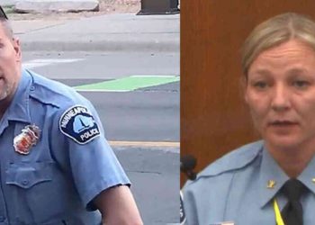 Officer who lied under oath in Chauvin case, pictured using same ‘knee restraint’ in 2014…