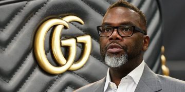 Brandon Johnson Gucci