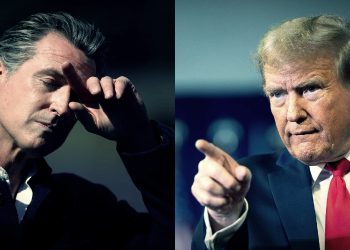 Newsom Trump