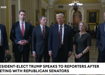 President Trump Holds Impromptu Presser Following Meetings with Senators