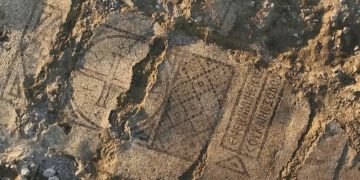 Byzantine monastery with mosaic inscription from Deuteronomy discovered near Kiryat Gat