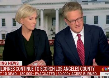 Joe Scarborough Says Gruesome Newsom’s “Complete Failure of Government” Allowed for the L.A. “Hellscape”
