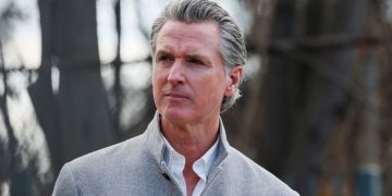 Photo Op Goes Bad for Newsom as Clueless Officials Also Disgrace American Flag