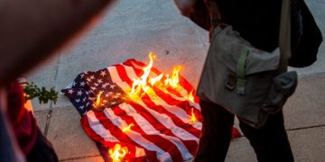 INVADERS! Illegals Burn American Flags in Protests Across Nation
