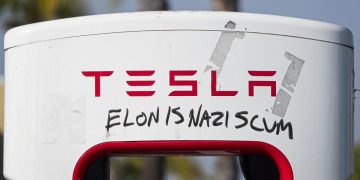 Trump suggests 'terrorist thugs' destroying Teslas should go to prison in El Salvador