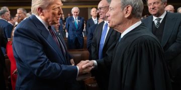 Trump doubles down on deportation argument after rebuke by Chief Justice Roberts