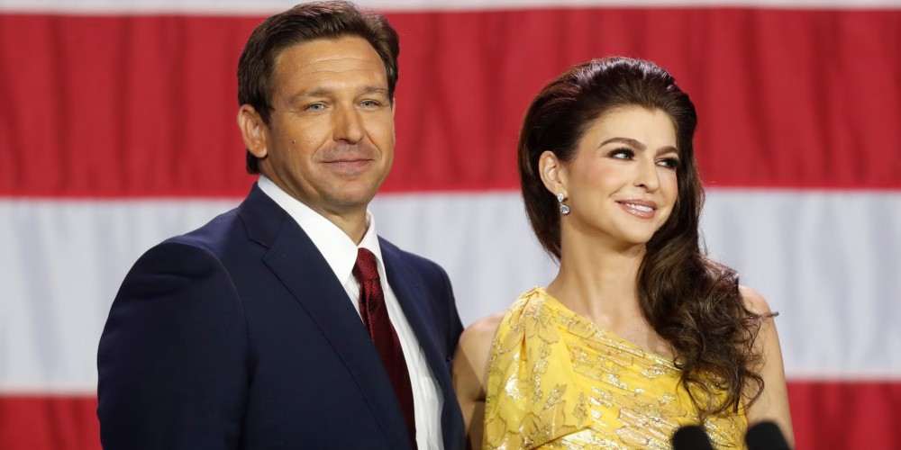 Ron and Casey DeSantis