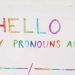 Pronouns