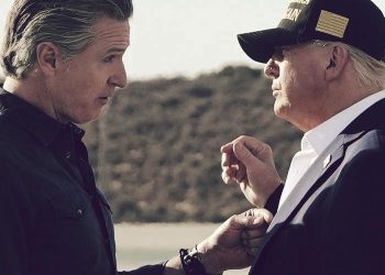 Newsom Trump
