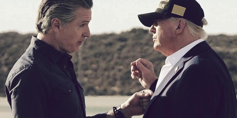 Newsom Trump