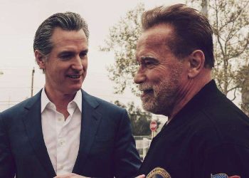 Newsom Schwarzenegger