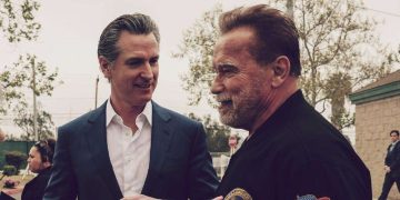Newsom Schwarzenegger