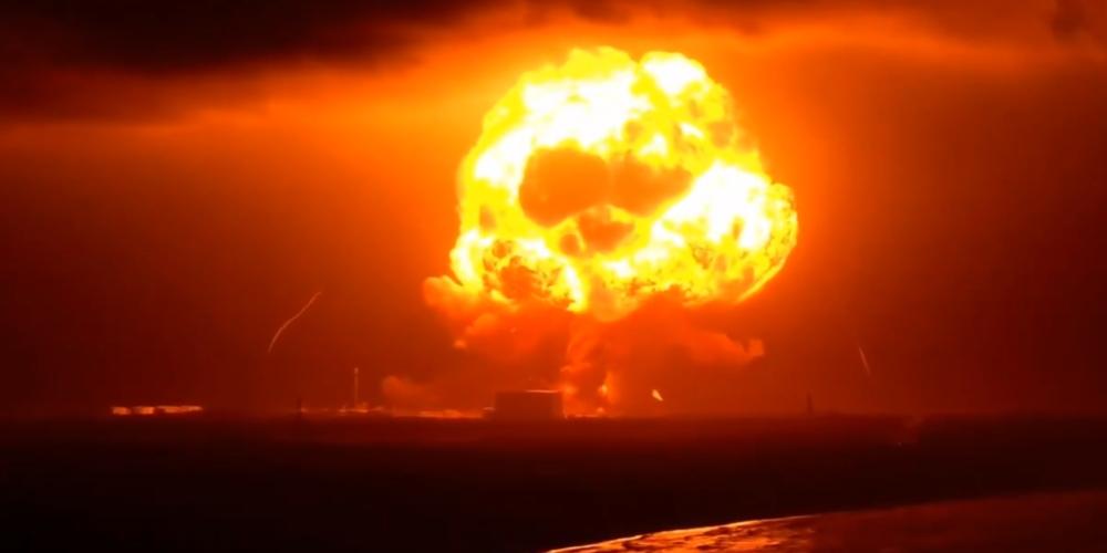 Blue Origin Explosion