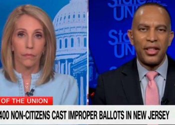 Watch Hakeem Jeffries Pivot When Confronted Over Illegal Voting Dems Swore Was Not Happening